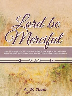 cover image of Lord Be Merciful